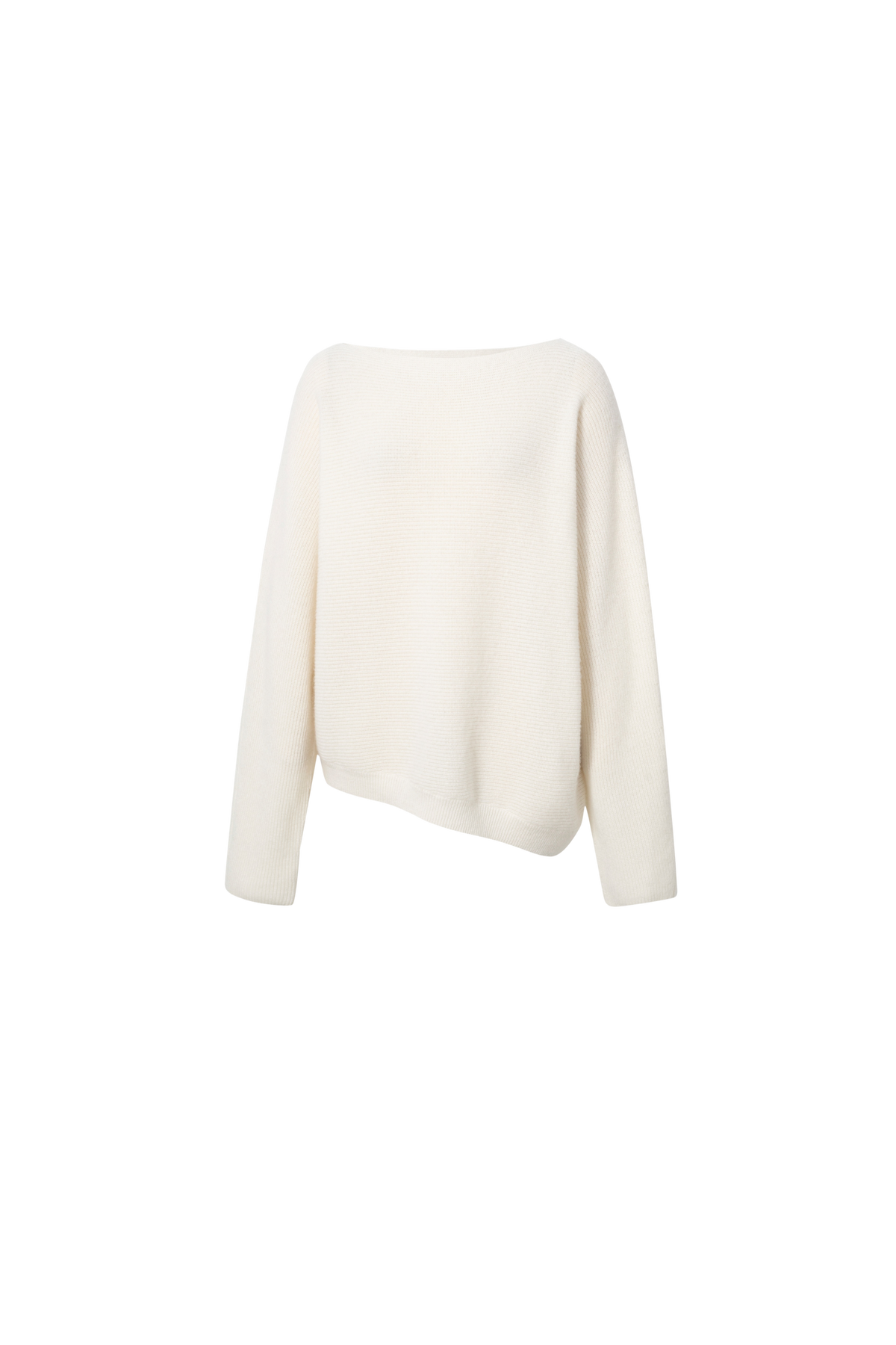Lightweight Cashmere Boat-Neck Sweater