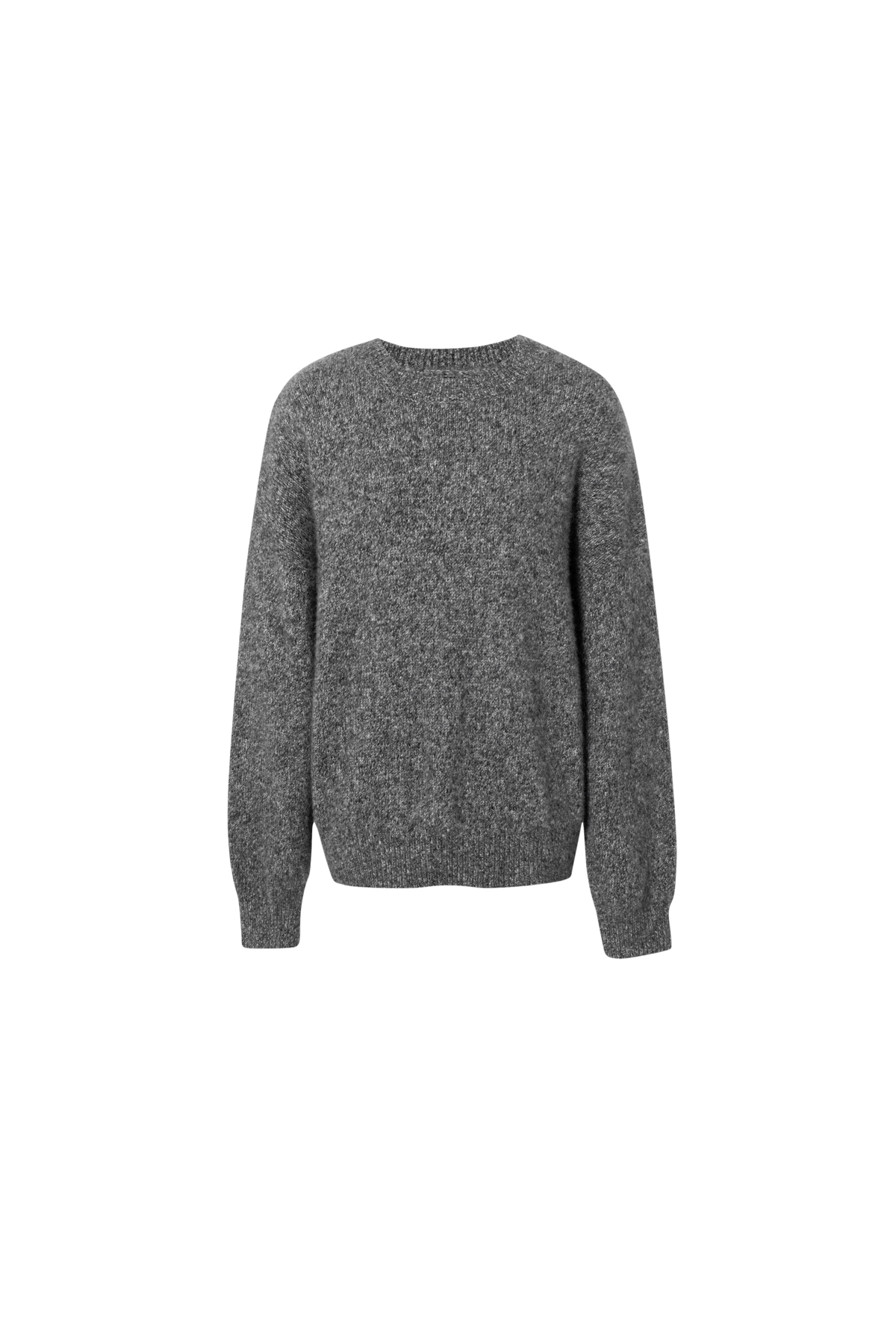 Textured Cashmere-Silk Crewneck Sweater