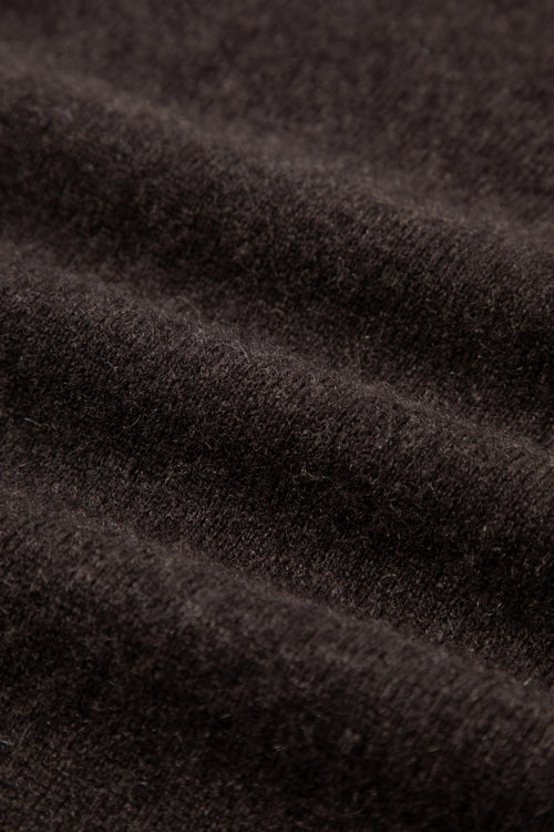 Load image 1 in gallery view. Scarf-Neck Cashmere Sweater