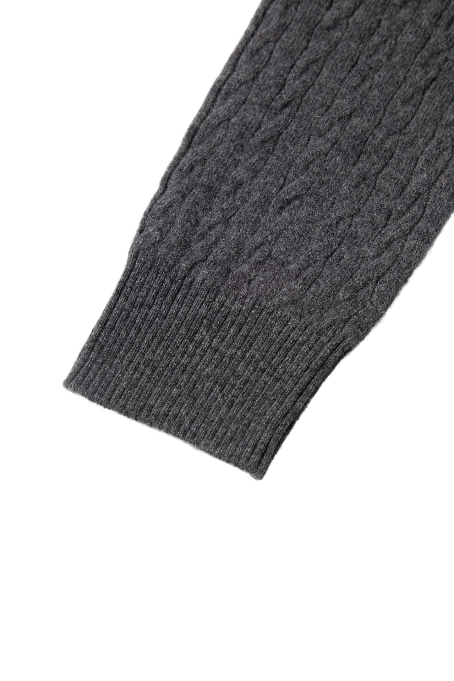 Textured Cashmere Crewneck Sweater