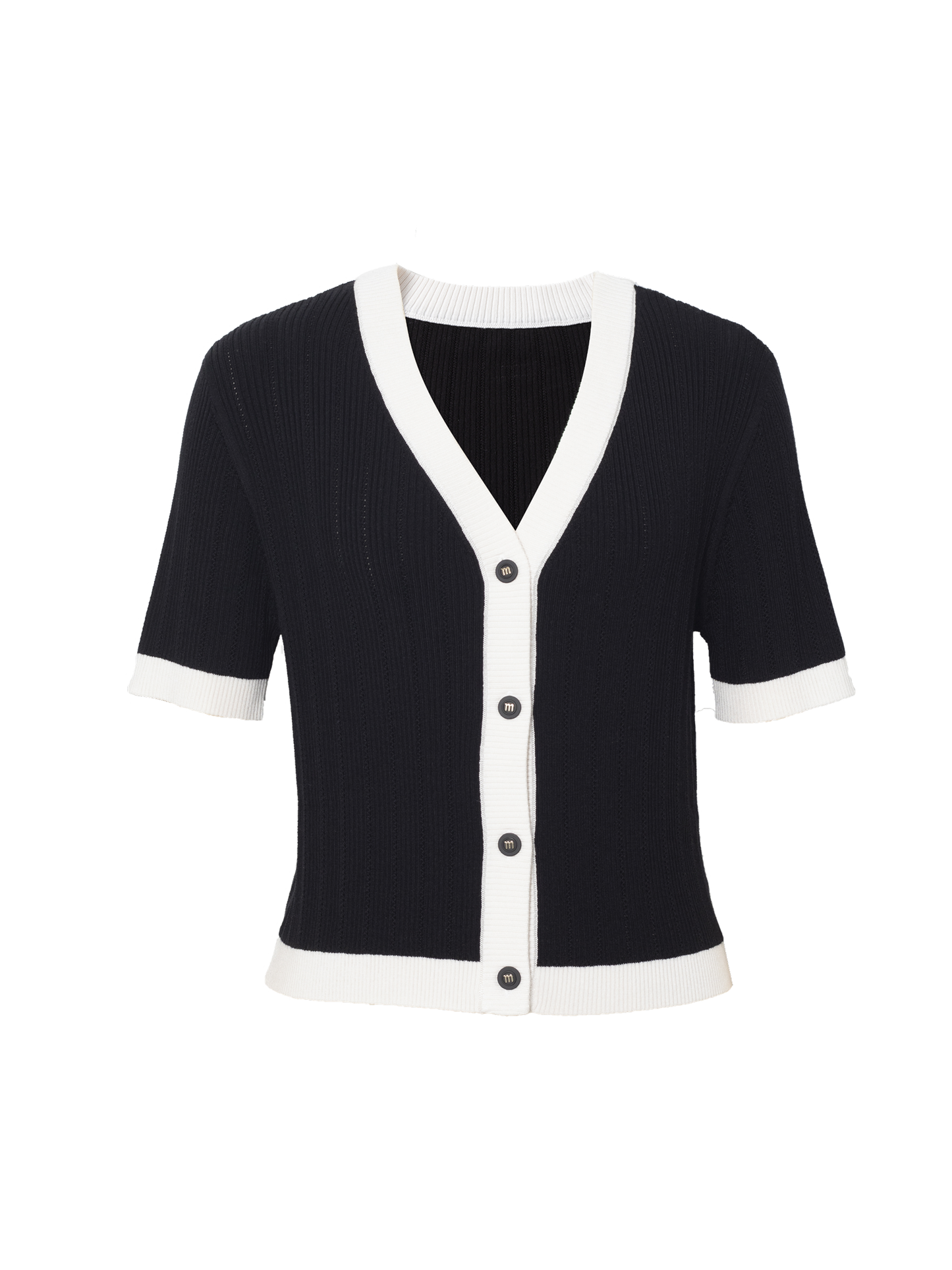 Black and White Cardigan