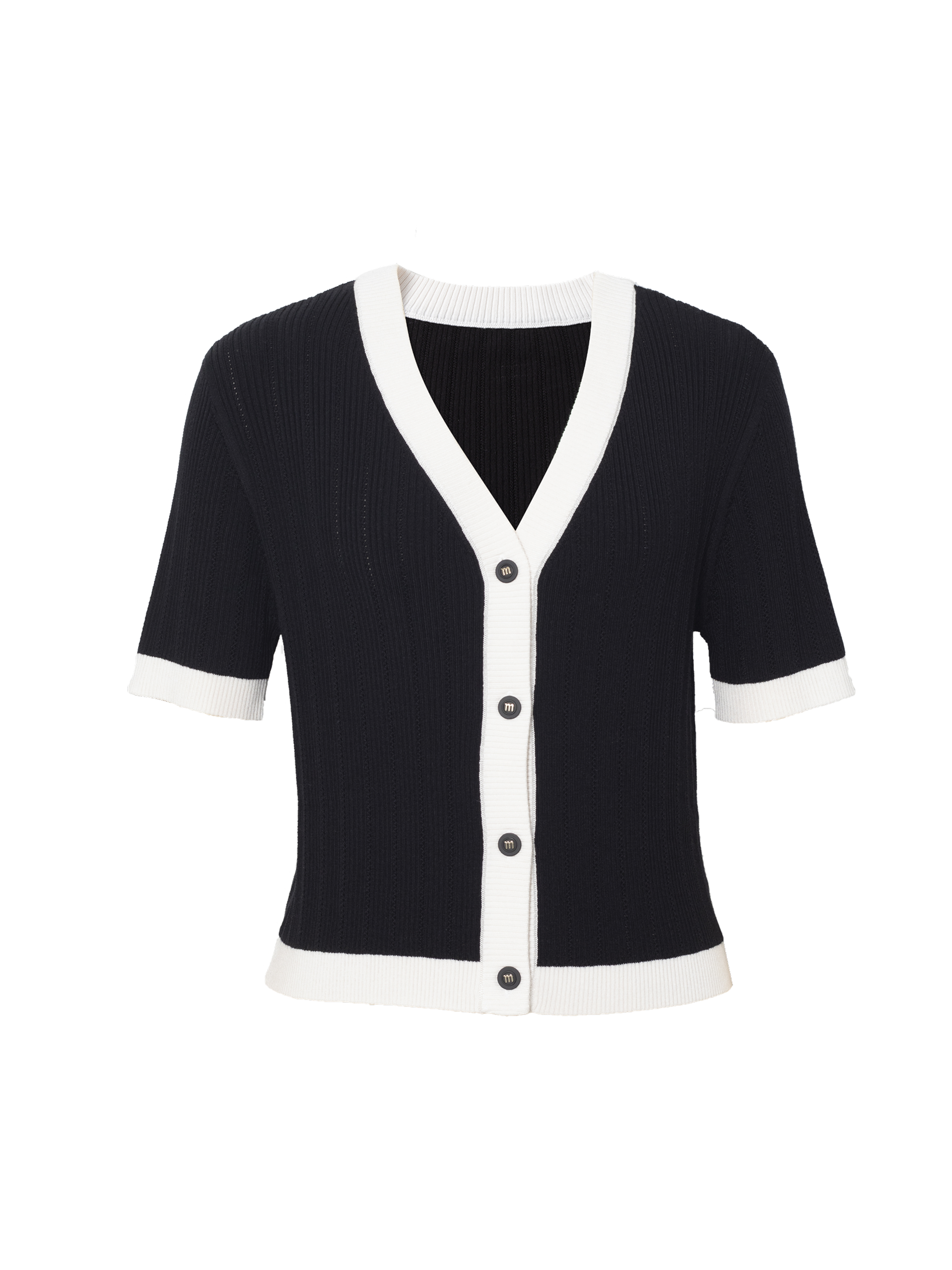 Black and White Cardigan