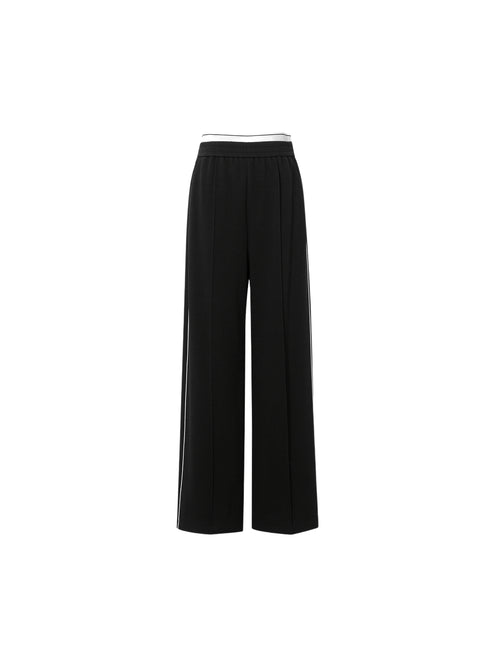 Load image 1 in gallery view. Straight Fit Cotton Pants