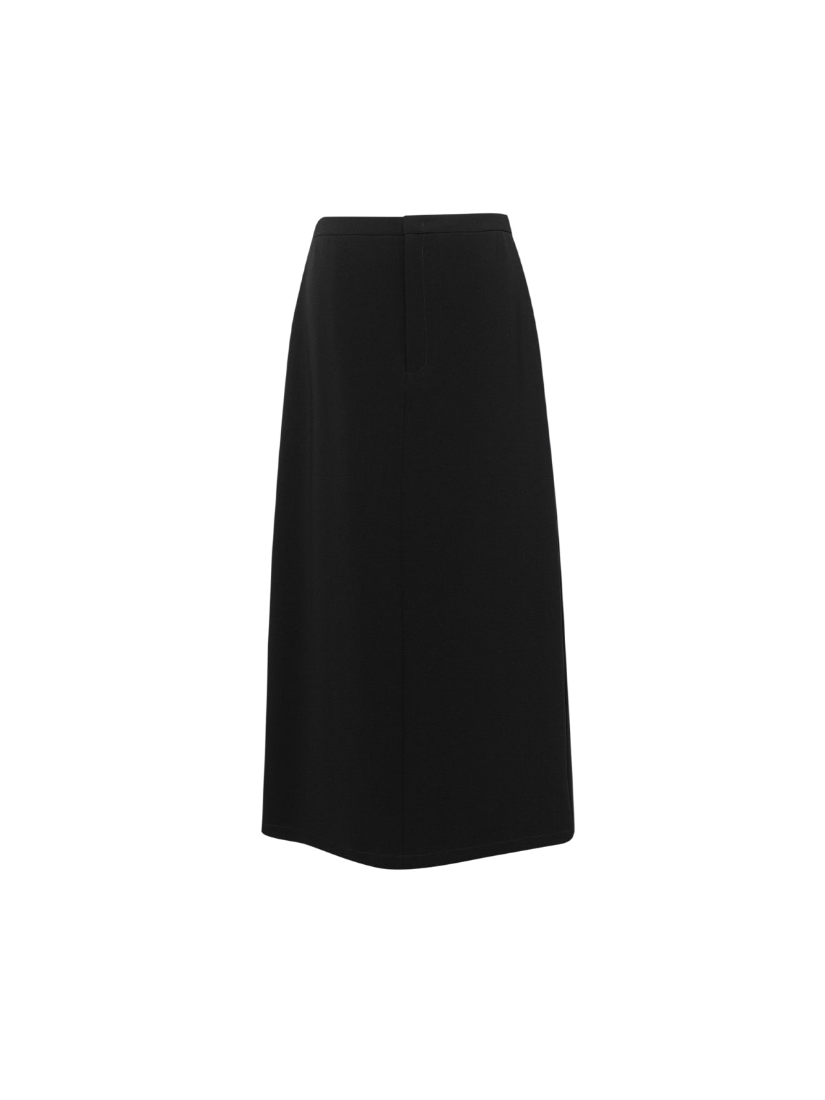 A-Line Triacetate Midi Skirt