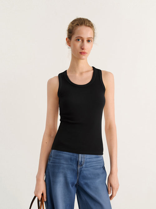 Load image 1 in gallery view. Cotton Tank Top