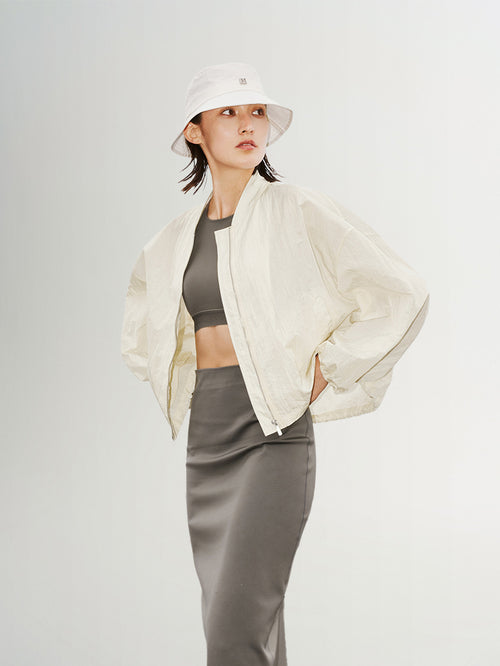 Load image 1 in gallery view. Light Weight Zip Jacket