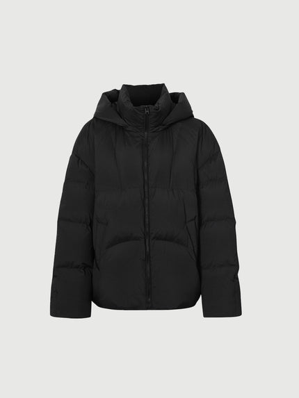 High-Neck Puffer Short Jacket