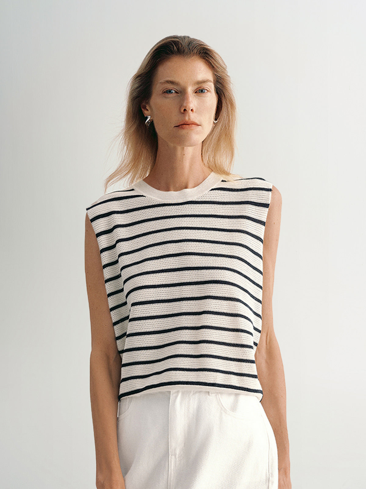 Striped Knit Tank