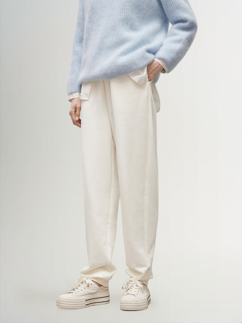 Pure Cotton Pull-On Trousers