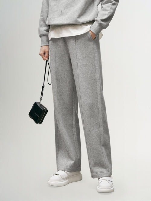 Load image 1 in gallery view. Drawstring Cotton Blend Pants