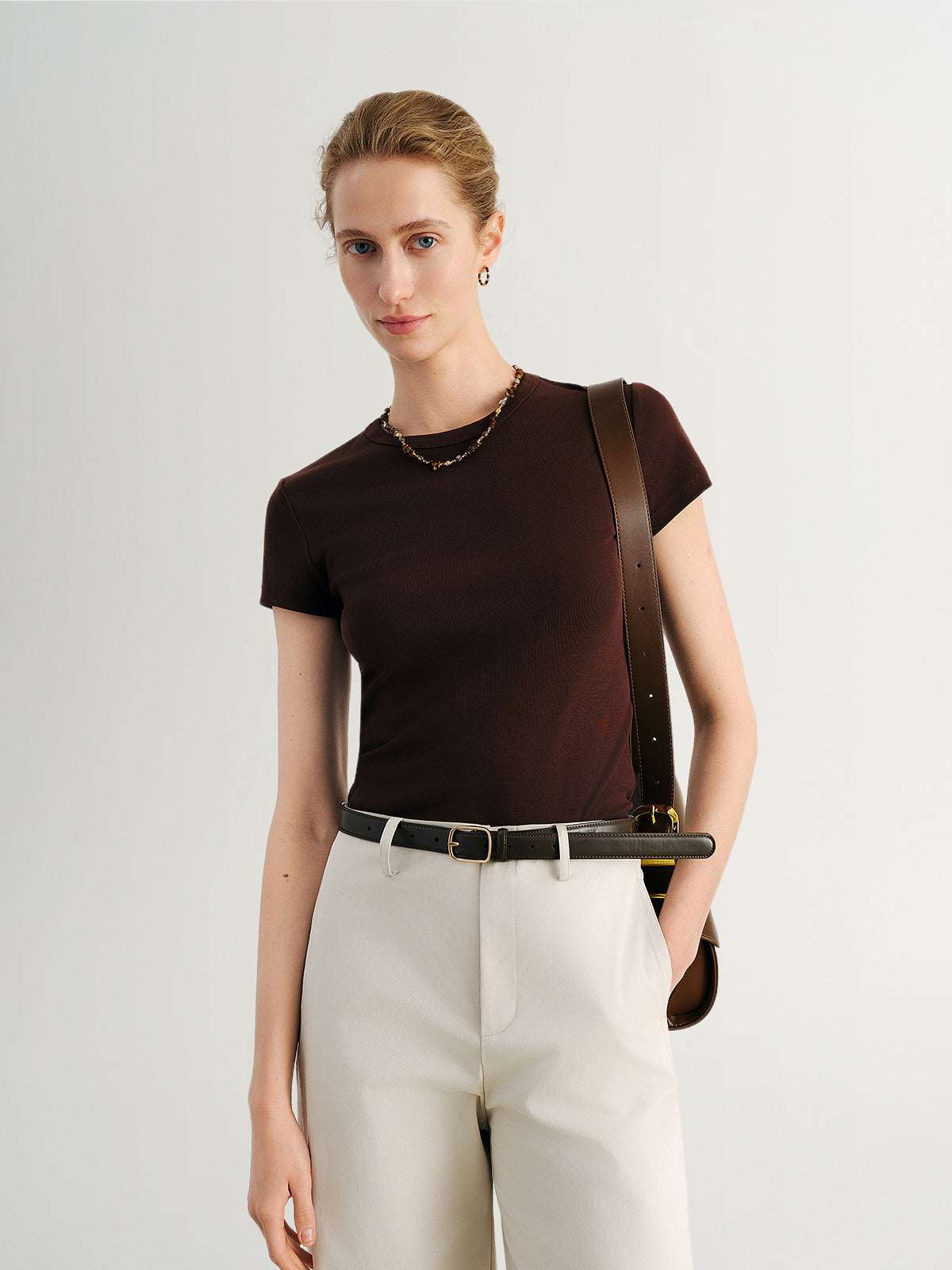 Essential Slim-Fit Crewneck Tee