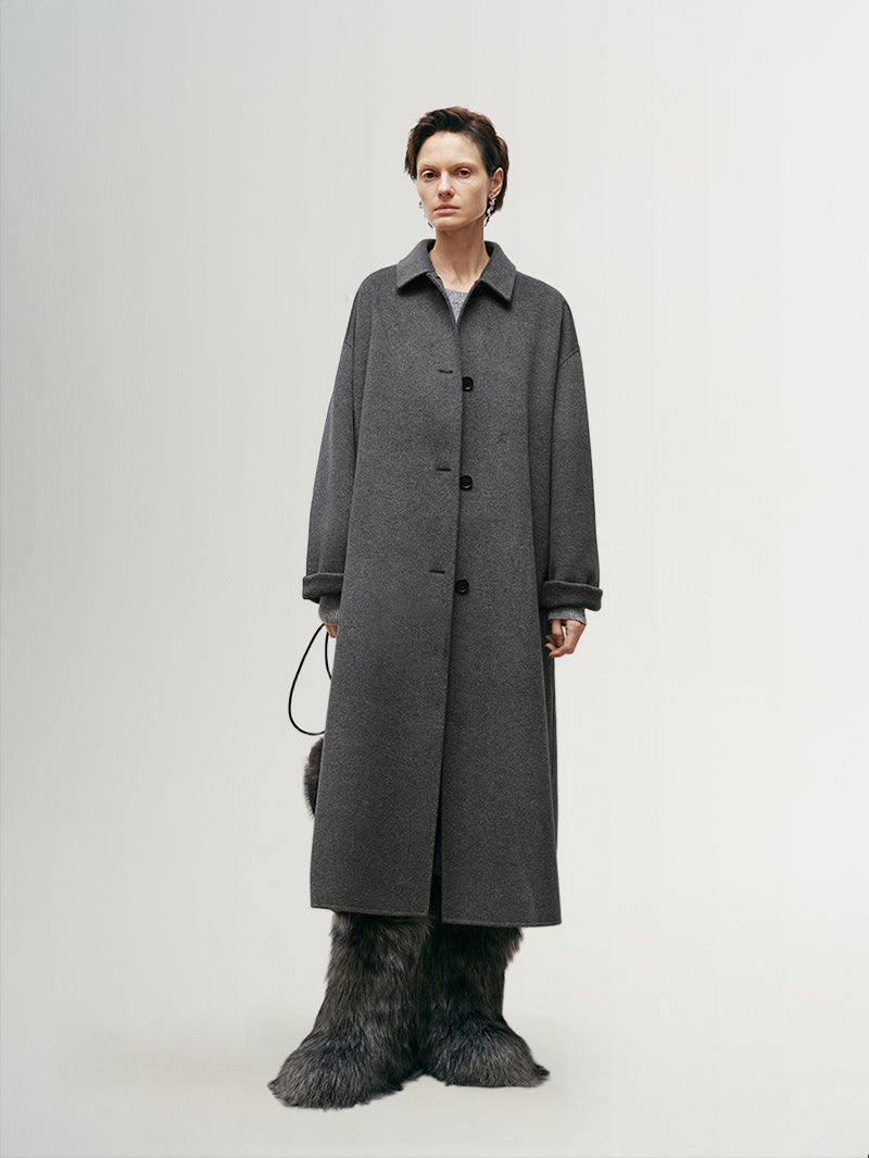 100% Australian Merino Wool Coat - MEILLEUR MOMENT OFFICIAL STORE NEW YORK 