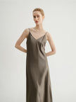 Flowy Acetate Slip Dress