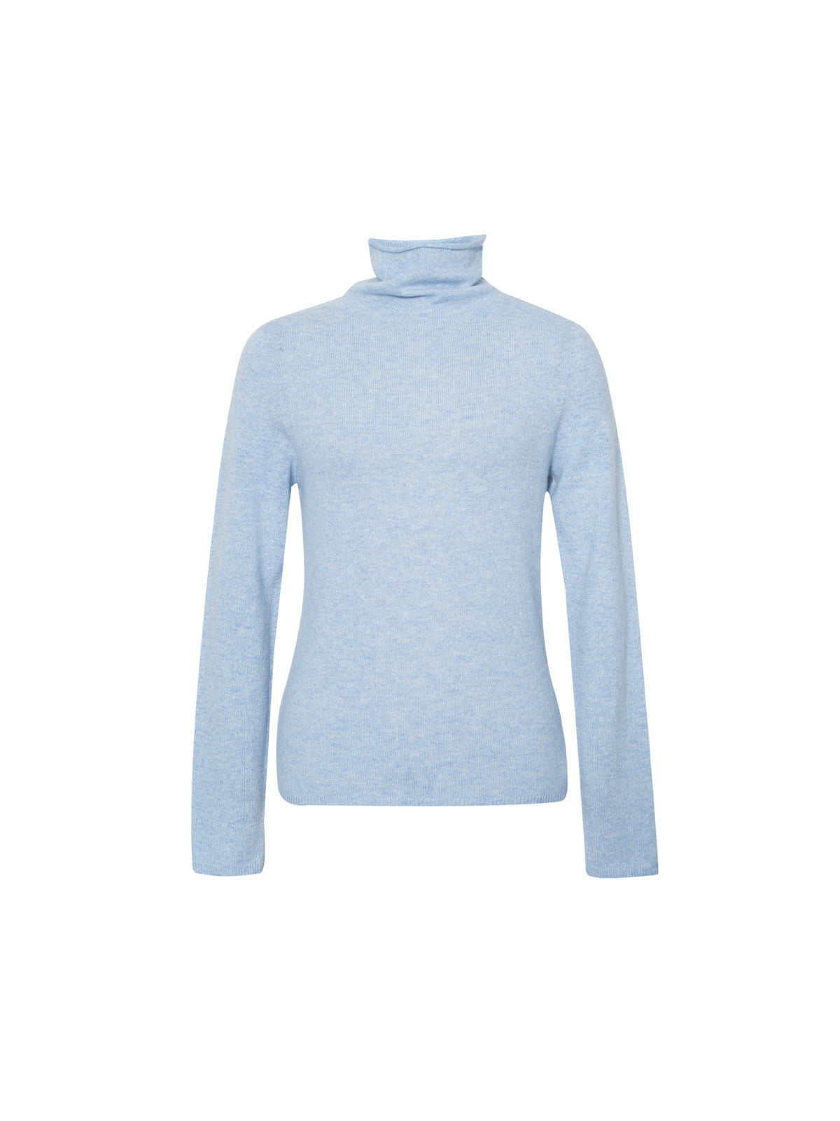 Powder Blue Relaxed Fit Cashmere Sweater 5FA133601Q