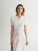 V Neck Short Sleeves Knit Top