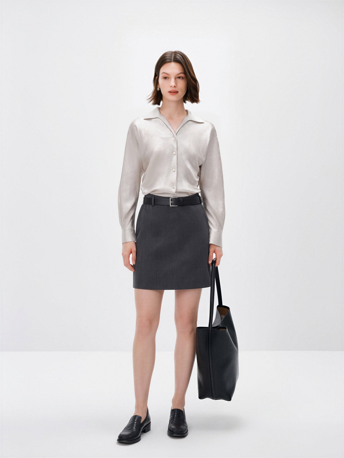 Tailored Mini Skirt