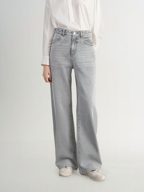 Load image 1 in gallery view. Straight Denim Jeans