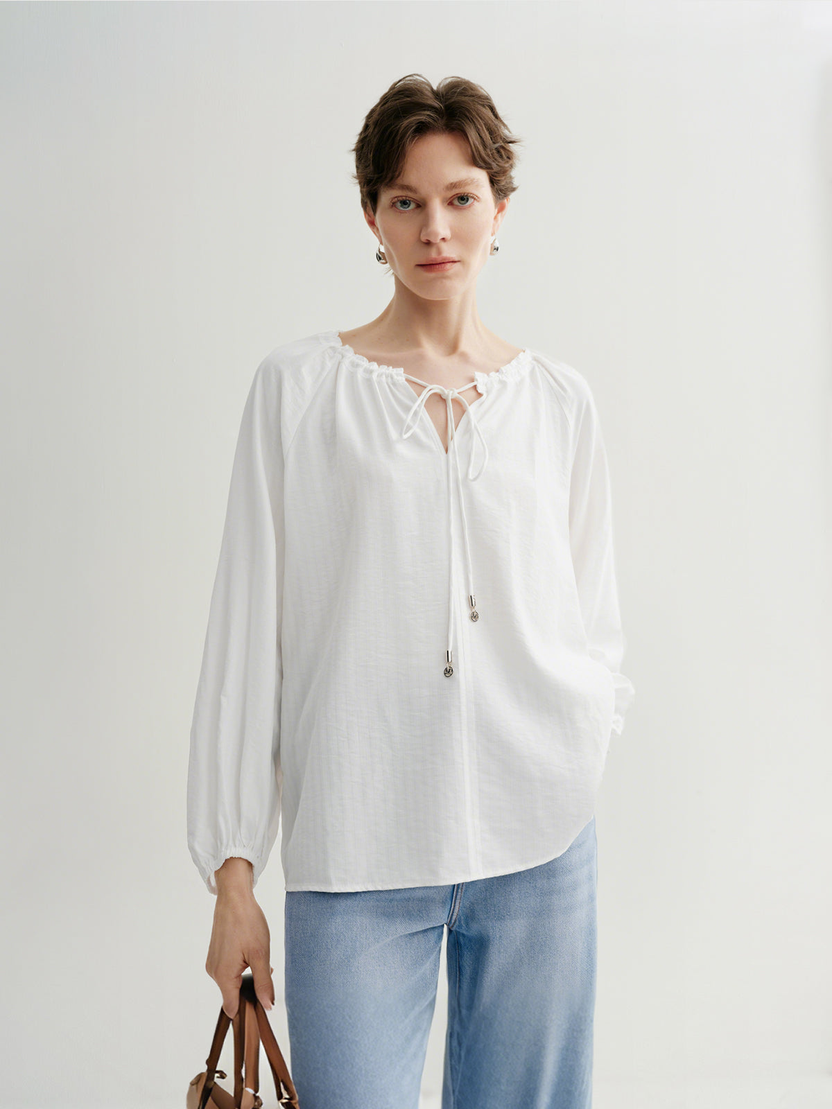 Relaxed Long-Sleeve Top