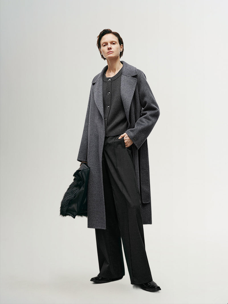 Straight Fit Warp Coat - MEILLEUR MOMENT OFFICIAL STORE NEW YORK 