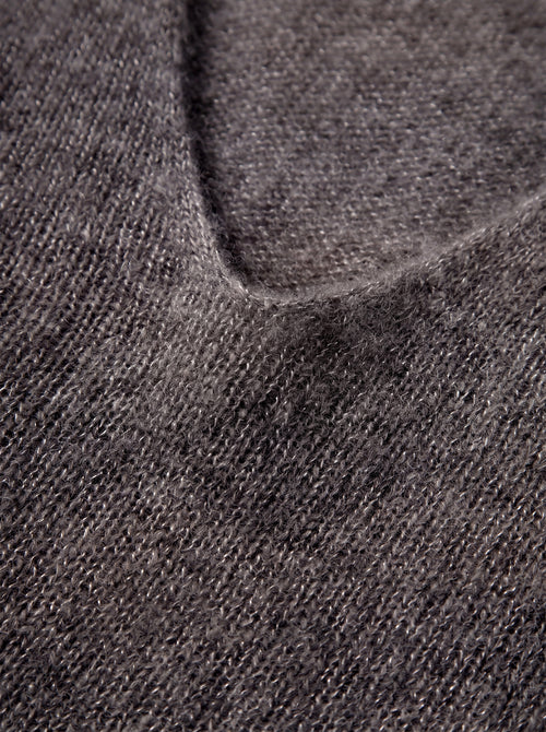 Load image 1 in gallery view. Relaxed V-Neck Raglan Sweater