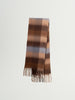 Brown Plaid Scarf