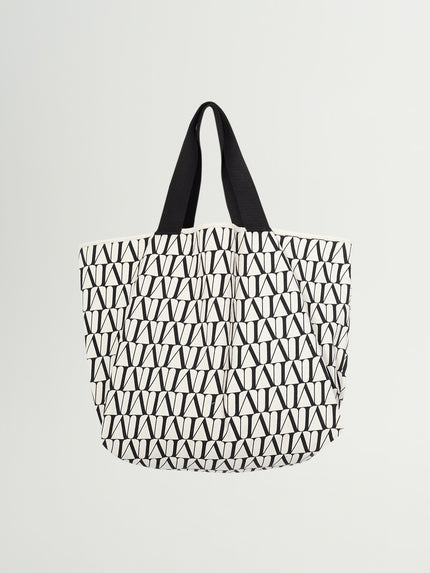 Classic MM Logo Canvas Bag