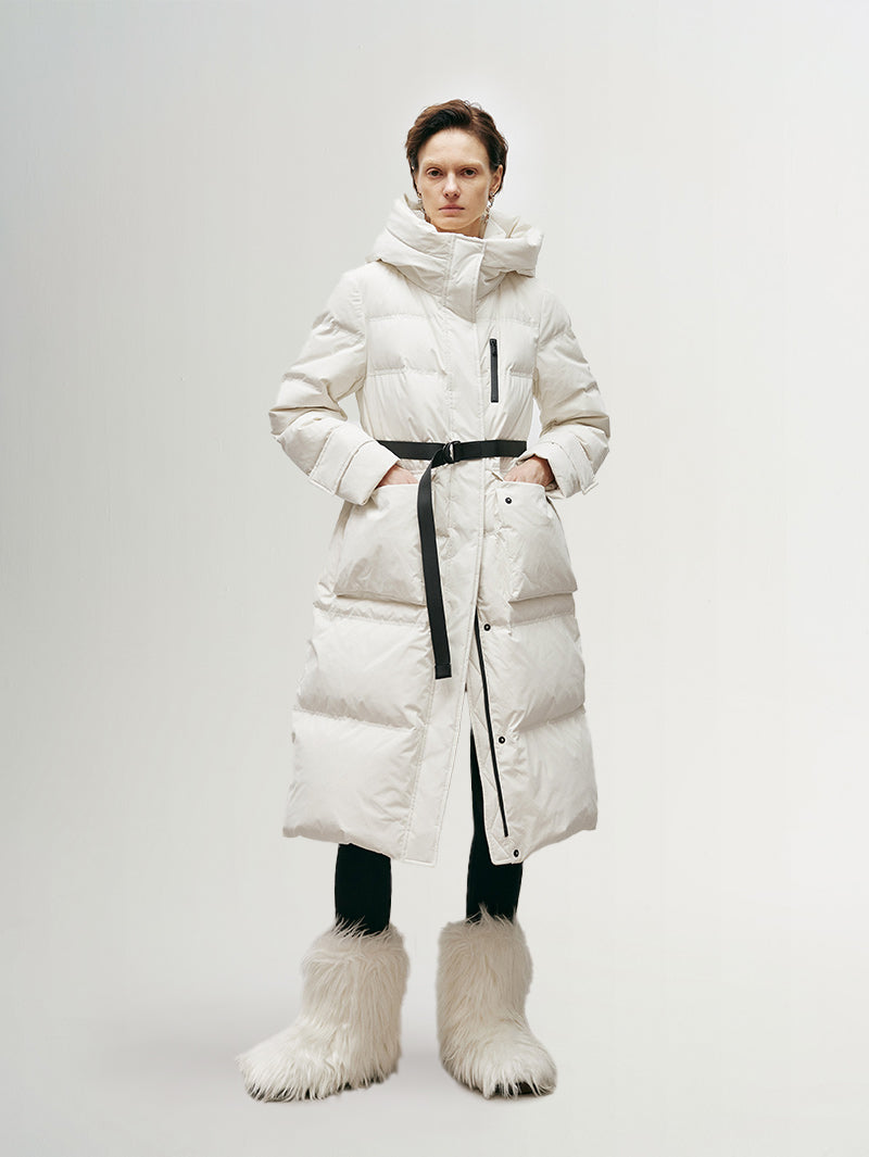 Goose Midi Ski Puffer Jacket - MEILLEUR MOMENT OFFICIAL STORE NEW YORK 