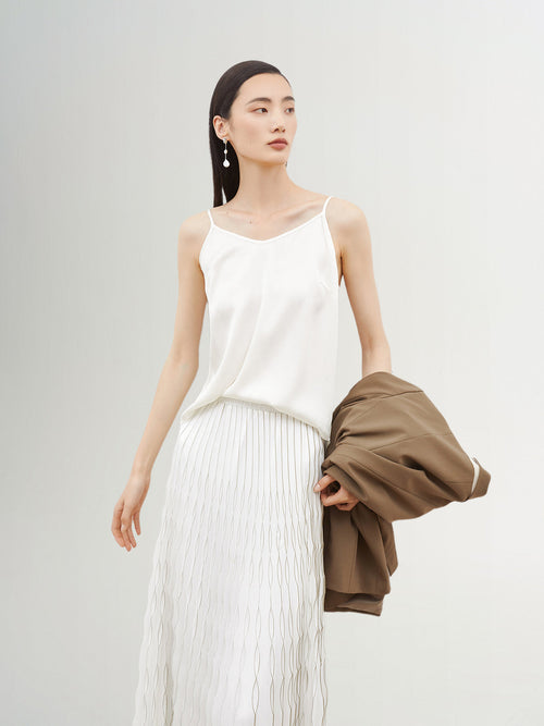 Load image 1 in gallery view. Silk Camisole Top