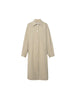 Cotton Blend Trench