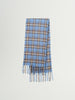 Light Blue Plaid Scarf