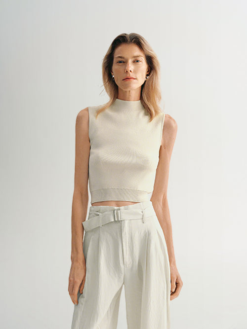 Load image 1 in gallery view. Slim Knit Tank