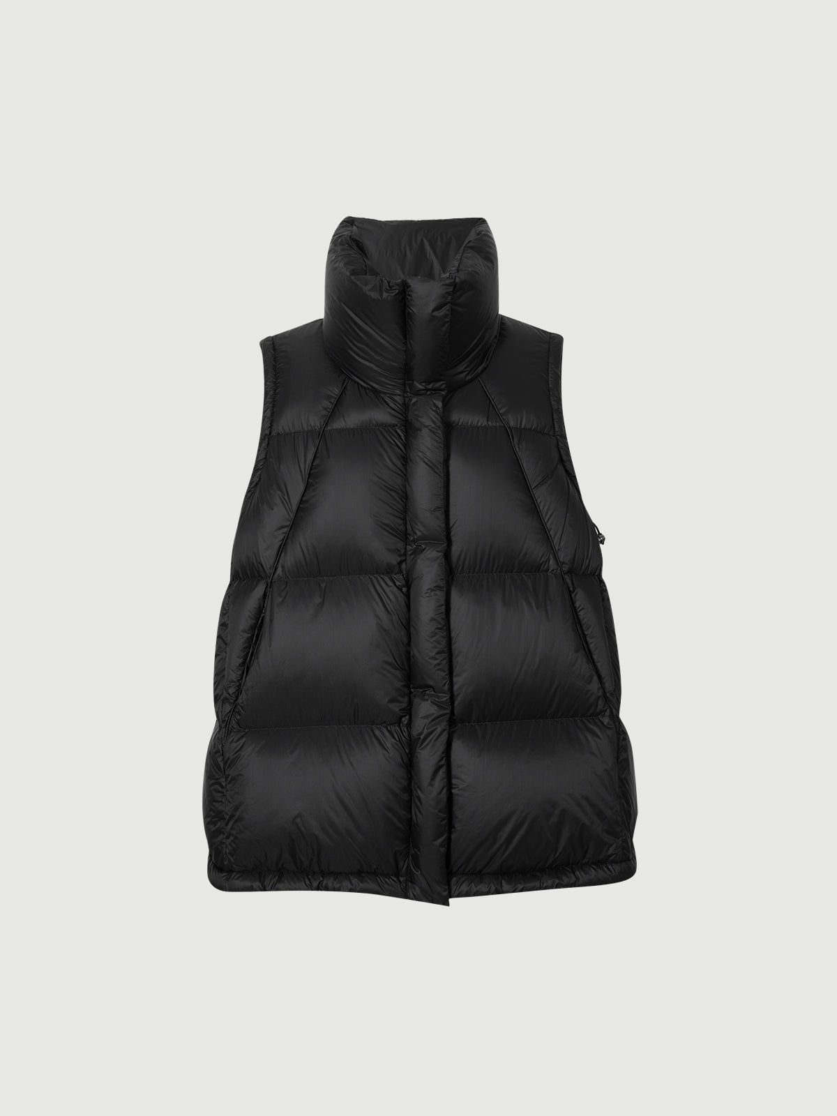 High Neck Goose Down Puffer Vest