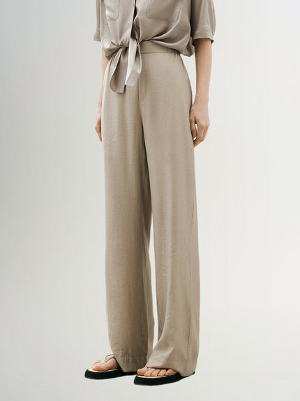 Straight Fit Trousers