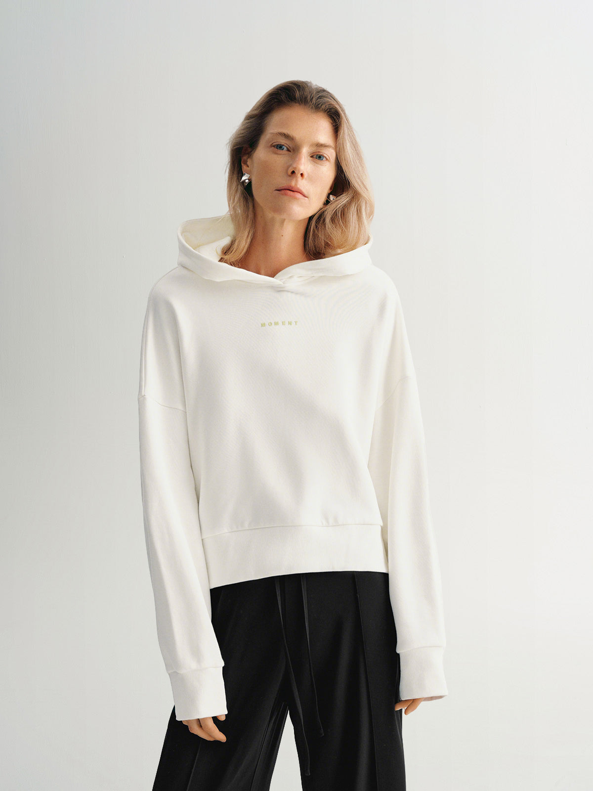 Moment Pure Cotton Hoodie