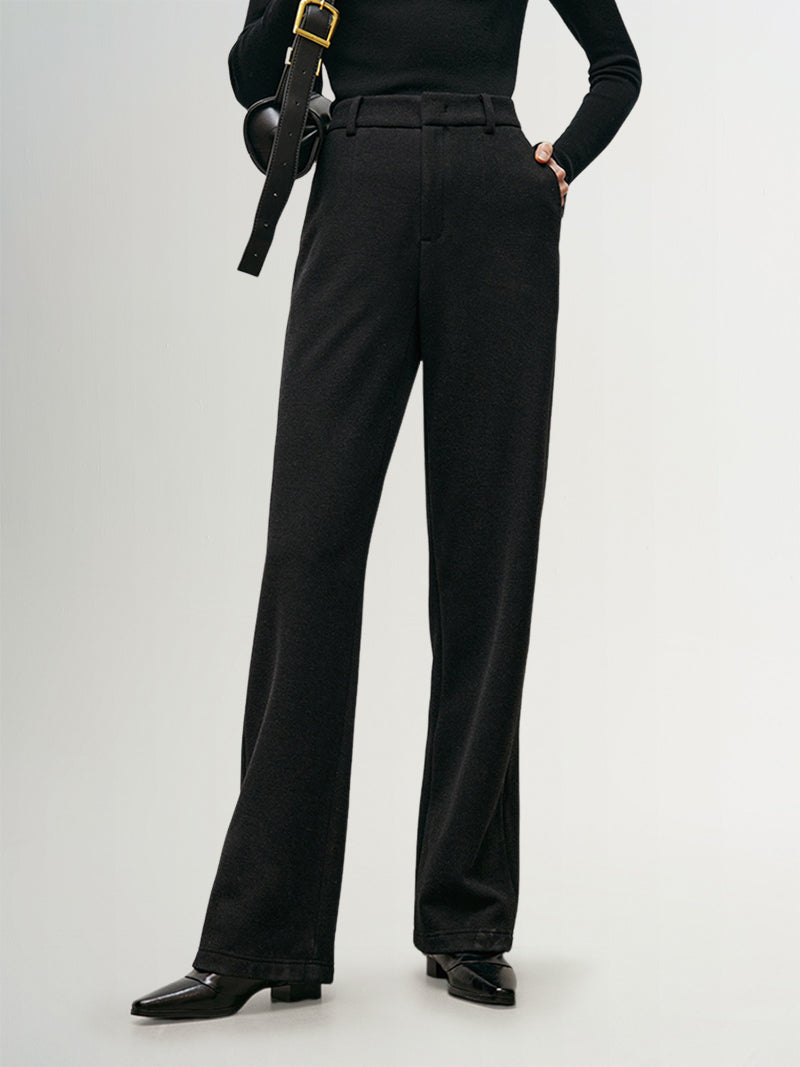 Straight Fit Comfy Trousers - MEILLEUR MOMENT OFFICIAL STORE NEW YORK 