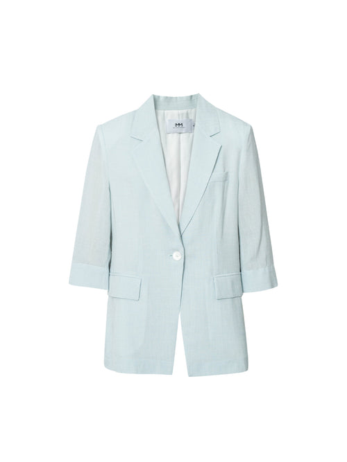 Load image 1 in gallery view. Half-sleeved Blazer