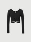 Short Top Yoga Top