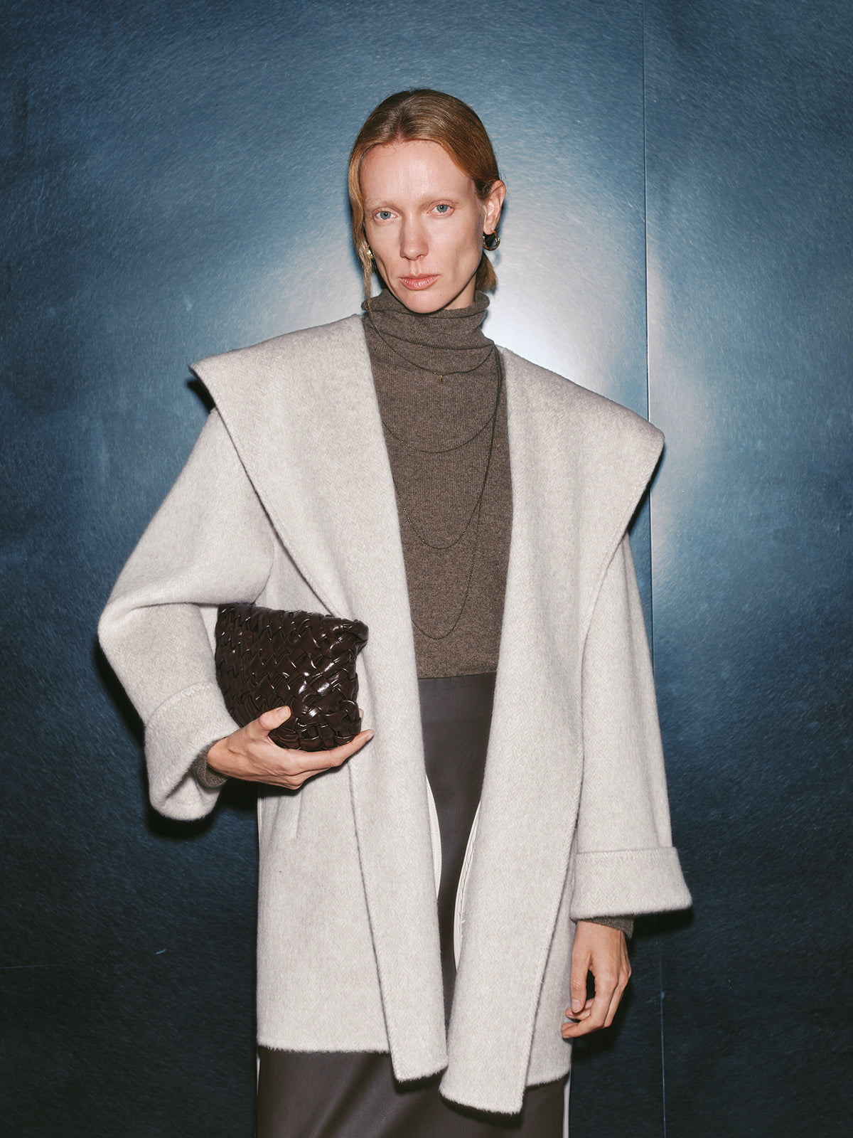 Elevated Alpaca-Wool Hooded Jacket