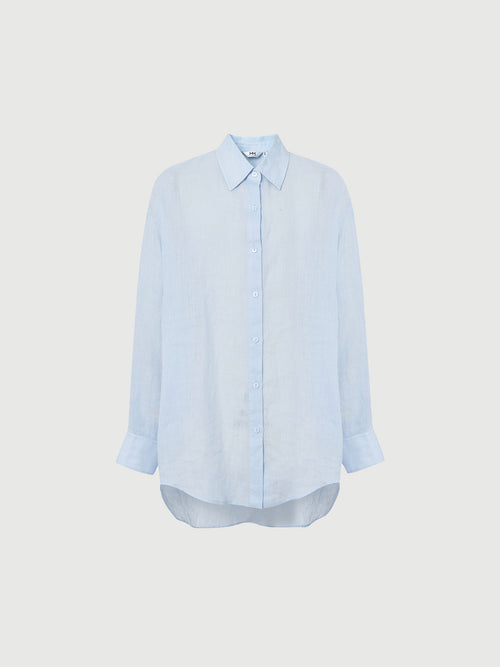 Load image 1 in gallery view. 100% Ramie Shirt