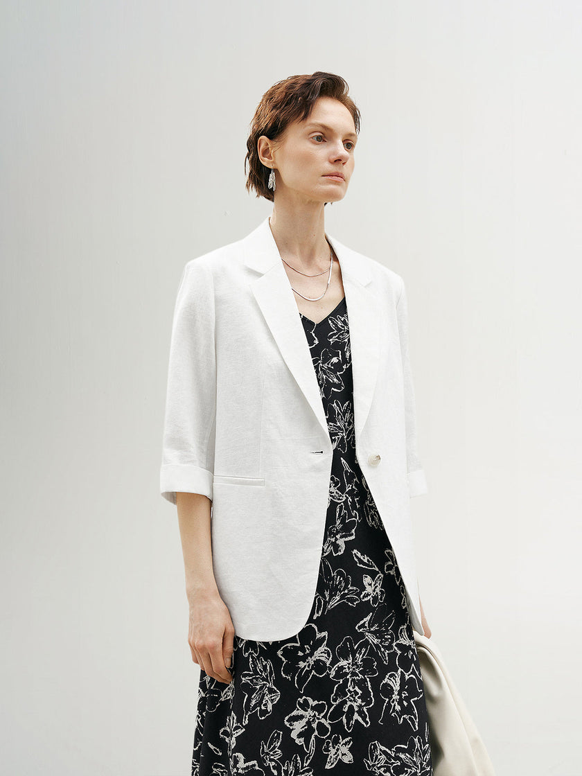 100% Linen Blazer