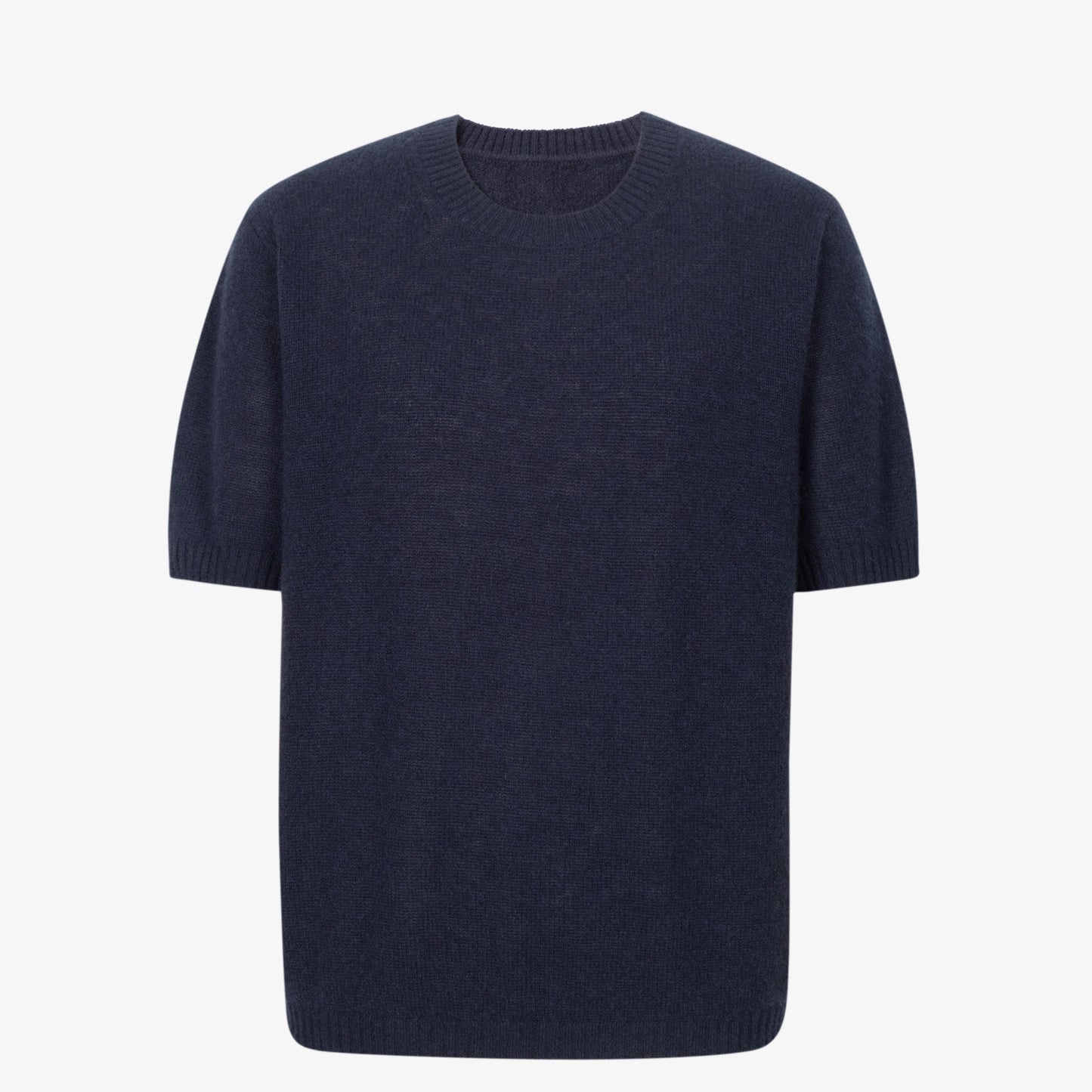 Crew Neck Short Sleeve Knit Top