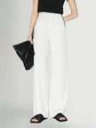 White flowing pants