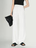 White flowing pants