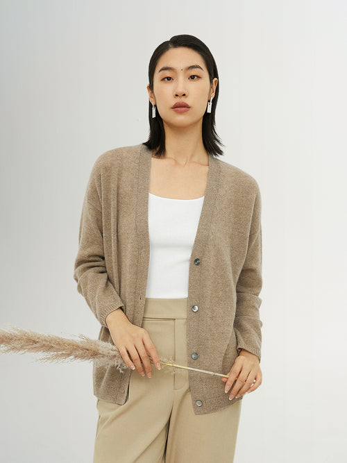 Load image 1 in gallery view. Cashmere Cardigan