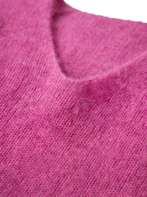 Load image 1 in gallery view. Relaxed V-Neck Raglan Sweater