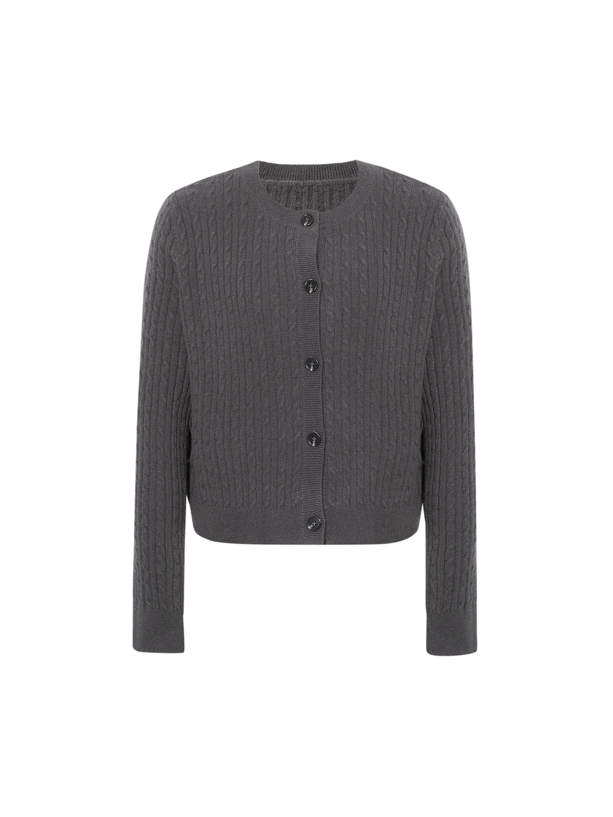 Cable Knit Cashmere Cardigan