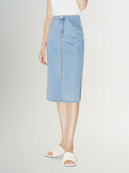 Midi Denim Skirt
