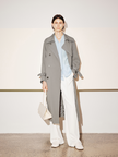 Notch Lapel Trench Coat
