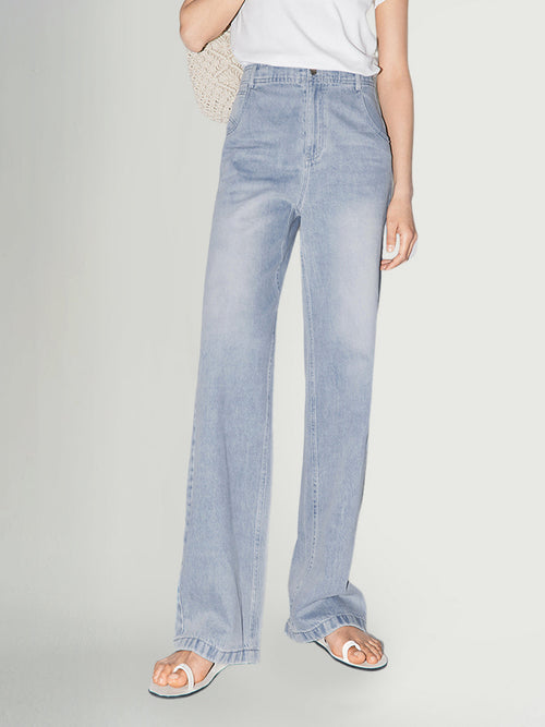 Load image 1 in gallery view. Straight Fit Jeans