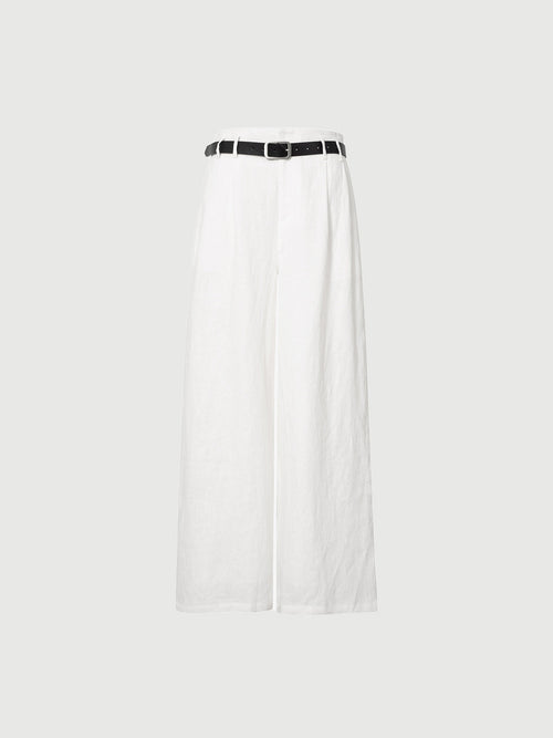 Load image 1 in gallery view. Pure Linen Trousers